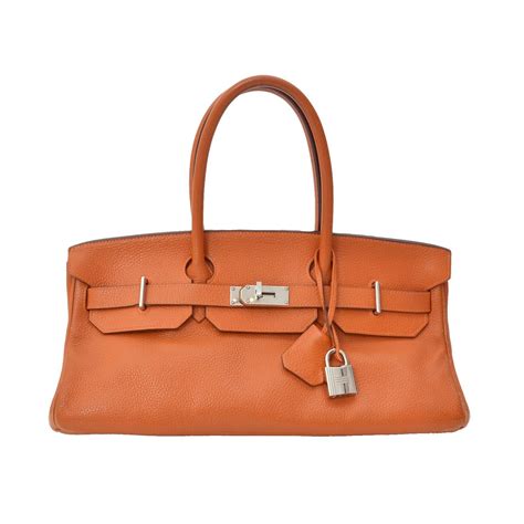 hermes birkin bag orange price|hermes birkin shoulder bag.